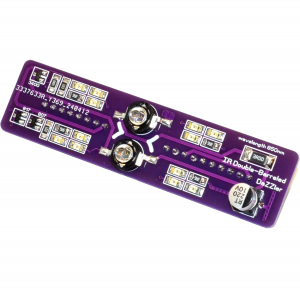 Enhanced Double Barreled IR LED Blaster Dazzler